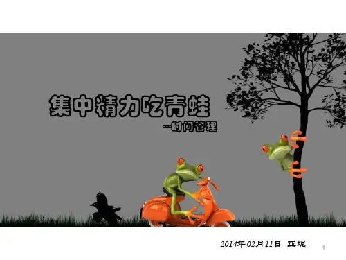 吃掉那只青蛙ppt课件